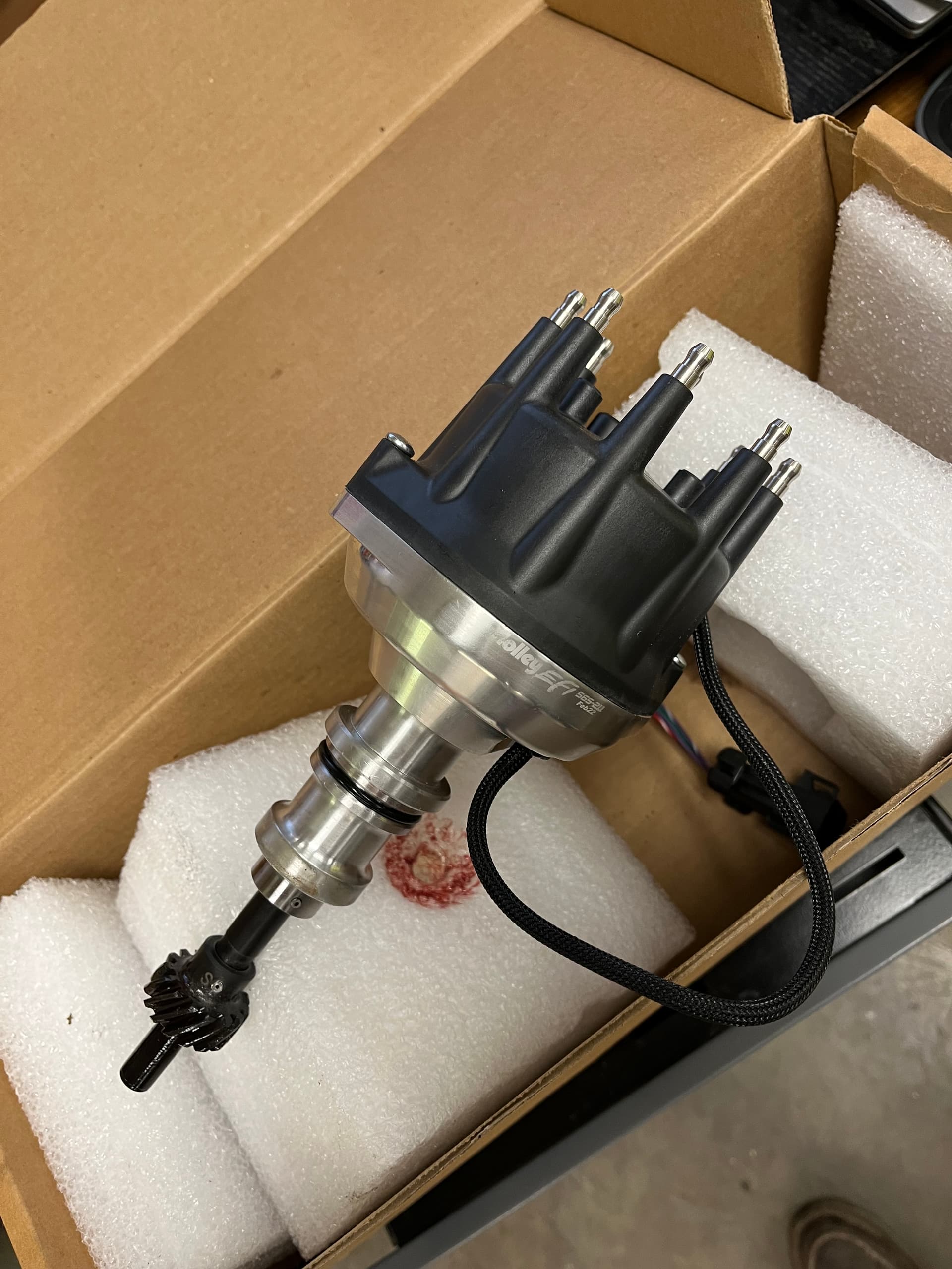 Dual Sync distributor for Hi-Ram intake