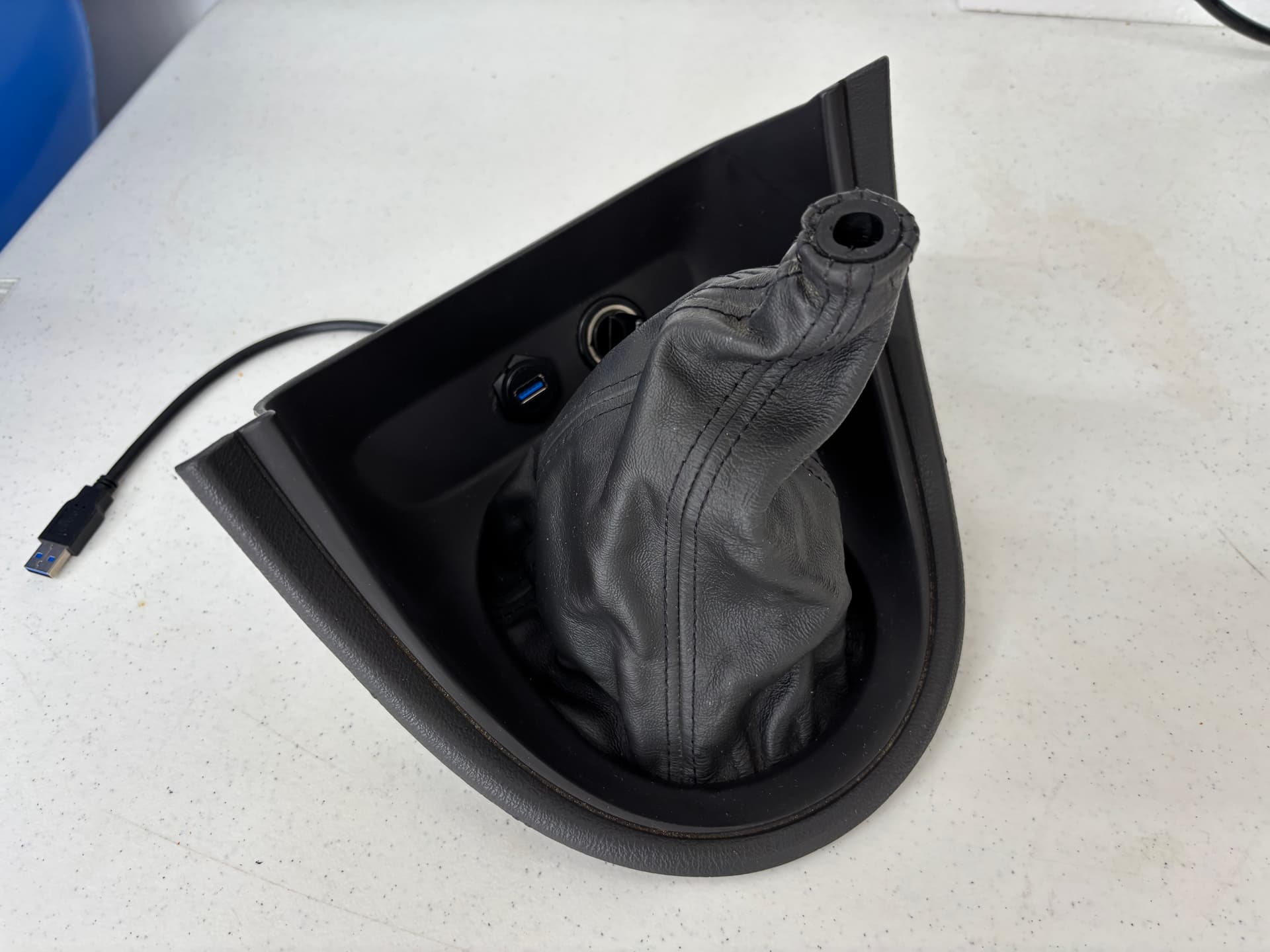 01 Cobra Leather shift boot